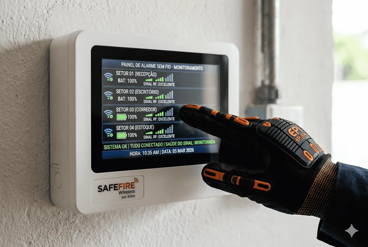 Alarme wireless atende NR 23? Tudo sobre a conformidade legal