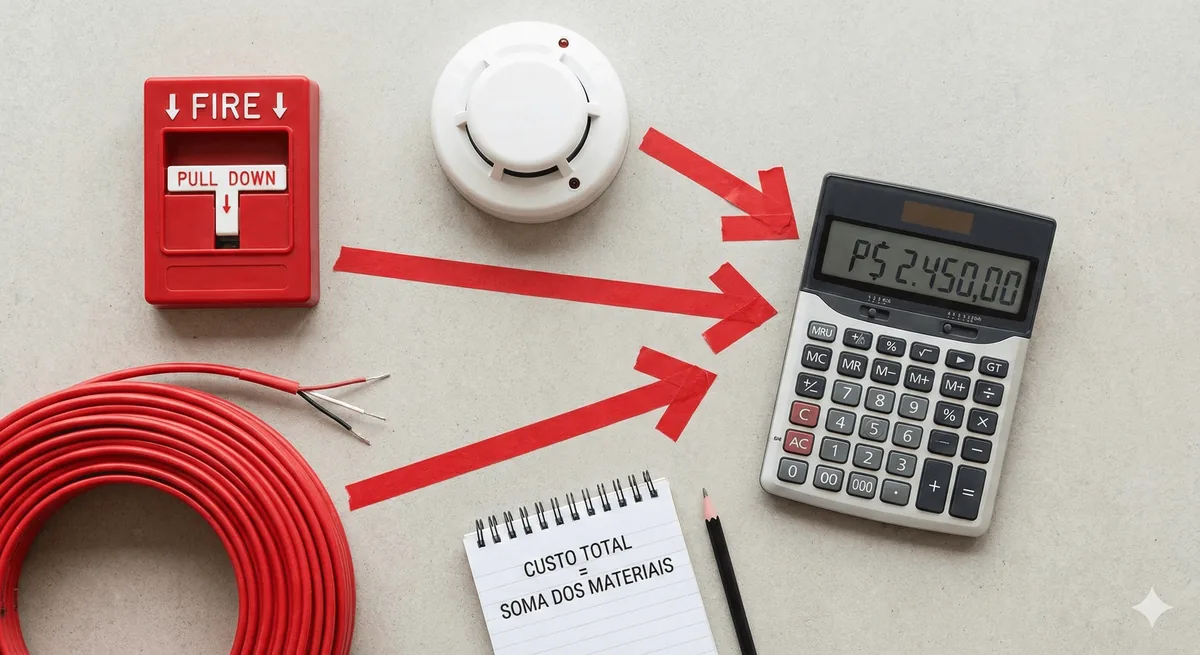Como calcular o custo de um sistema de alarme de incêndio para empresas?