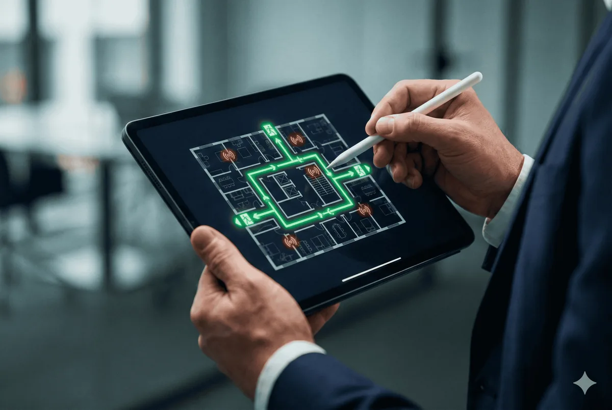 Como elaborar um plano de emergência com sistema de alarme inteligente