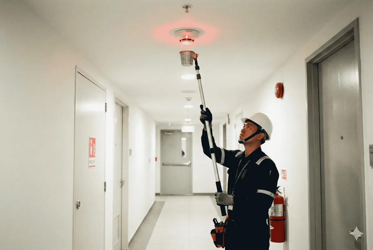 Sistema de detecção de incêndio eficiente em condomínios: boas práticas que fazem diferença